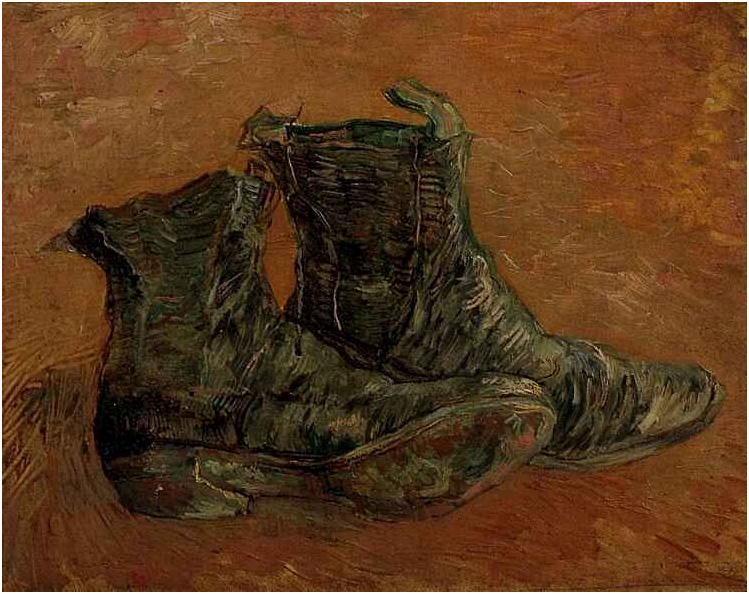 van gogh shoes painting value