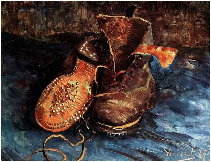 van gogh shoes 1886