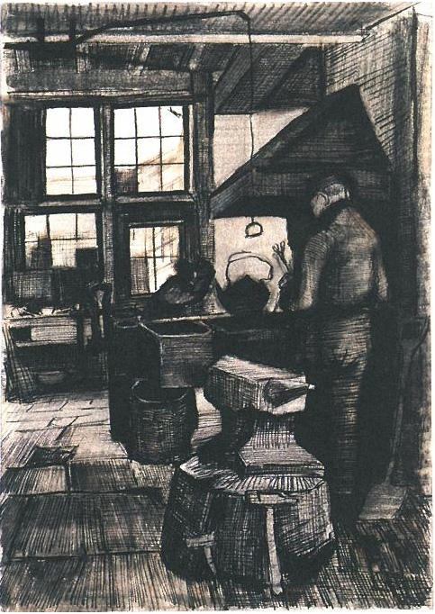 blacksmith shop drawing