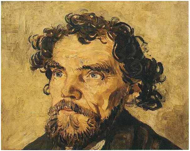 Vincent van Gogh's Portrait of a Man Painting
