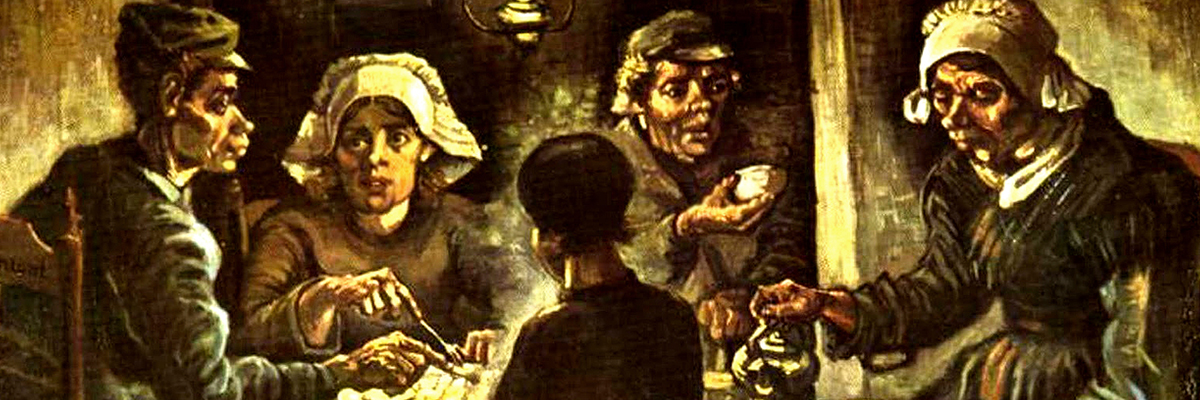 The Potato Eaters painting