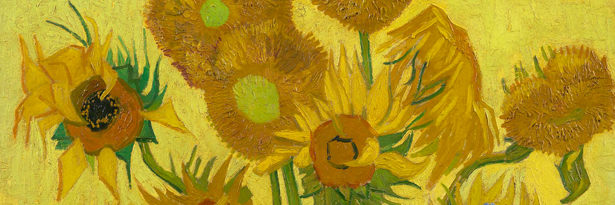 Sunflowers Vincent Van Gogh * Art history best of' Sticker